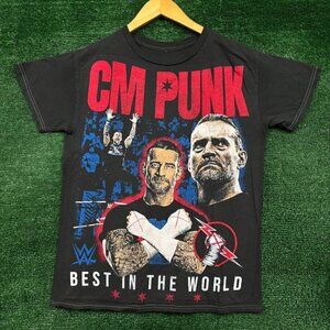 WWE Legends CM Punk Best In The World T-Shirt Size Small